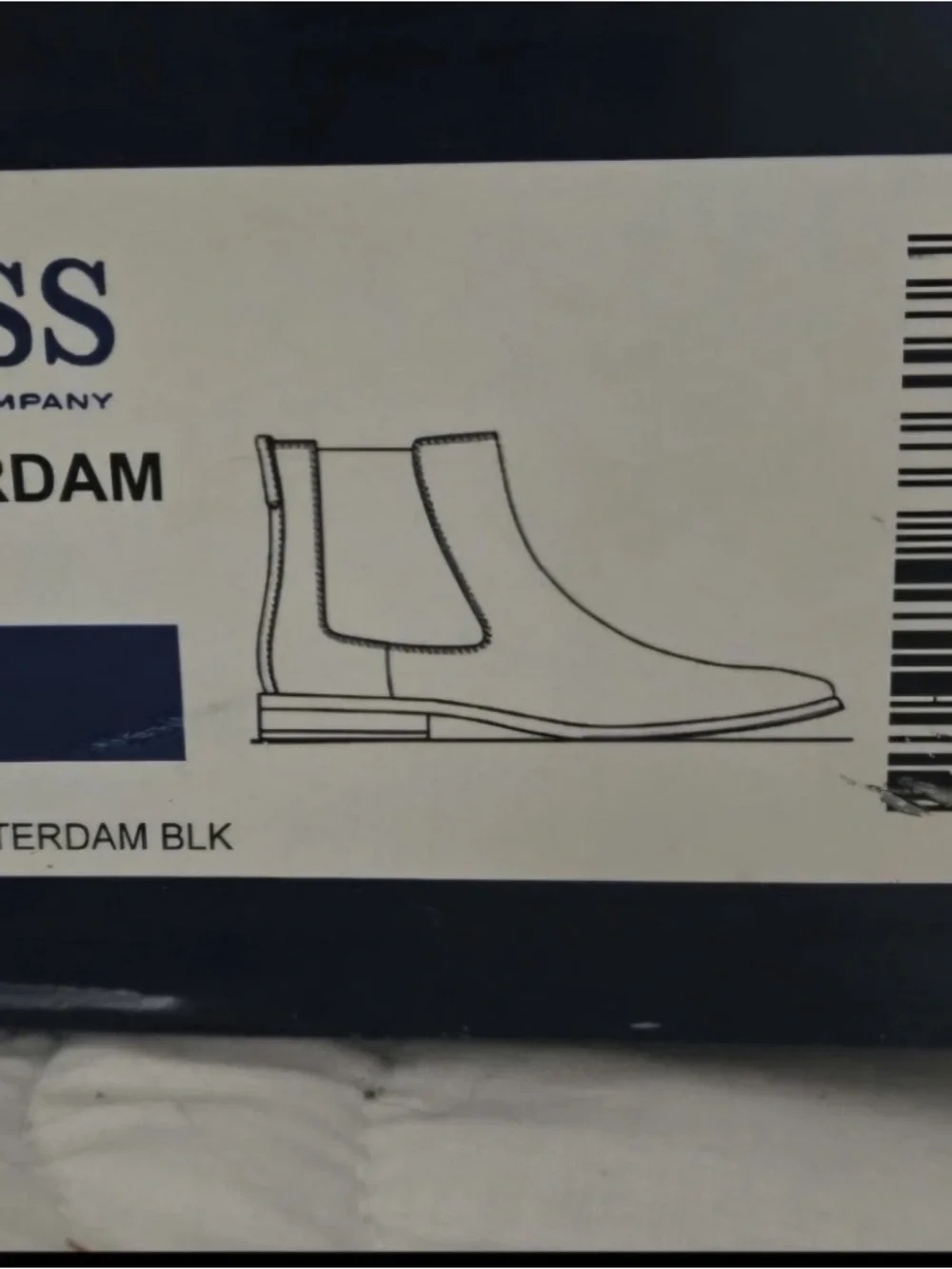BASS Amsterdam Men's Black Chelsea Boots - Sleek Slip-On Boot